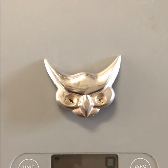 Silver Owl Brooch - Picture 5 of 5